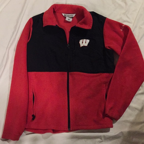 Columbia Other - *Wisconsin Badgers Columbia jacket Youth 18/20